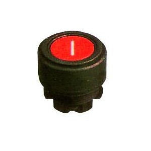 Red Flush Pushbutton For 8050 Range