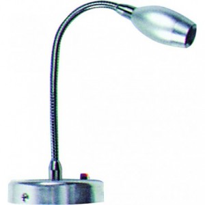 100-240VAC 1.2W Warm White LED Flex Light Fitting