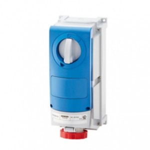 32A 3P+E 400V Intl S-OUTLET+BACK 3H IP66
