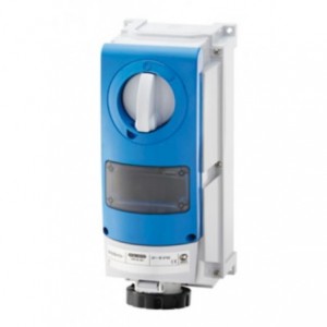 63A 500V 3P+E Sw Socket Outlet IP66