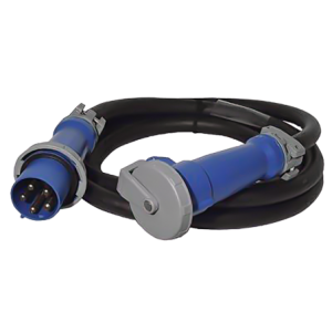 IEC309 32A 2P+E Rubber Extension Cord IP67 5M