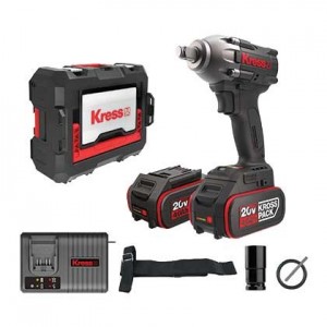 20V Cordless 300NM Imp. Driver C/W Charger +2X4AH Batteries