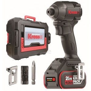 20V Cordless 3 Mode 230NM Imp. Driver C/W Stacking Case