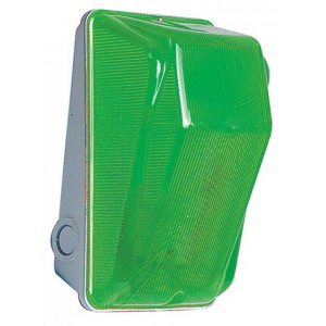 Retta 100W E27 IP44 Green Diffuser