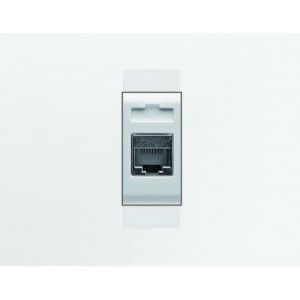 RJ11 Socket And Blank Kit Chorus Geo White