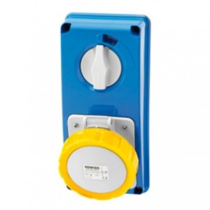 16A 3P+E 110V VERT.M.INT.SOCK.IP55 4H