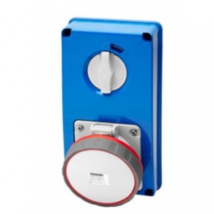 63A 3P+E 400V VERT.M.INT.SOCK.IP55 6H