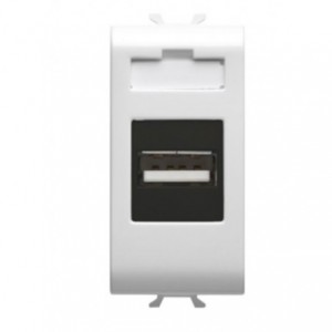 Chorus USB Socket Outlet White