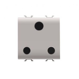 Chorus 2M 2P+E South African 16A 240V Socket Satin Beige