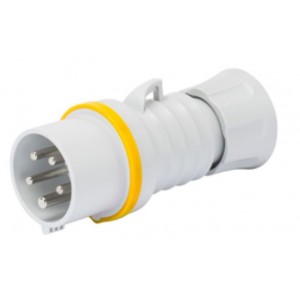 16A 3P+N+E 110V Plug IP44 4H Screwless