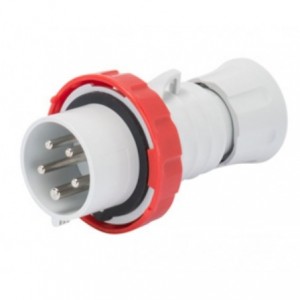16A 2P+E 400V Plug IP67 9H Screwless