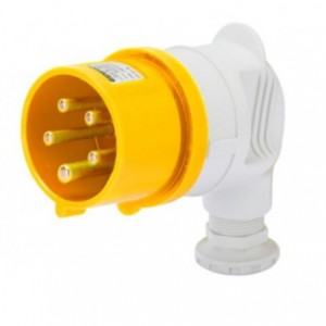 32A 2P+E 110V 90* Plug IP44 4H