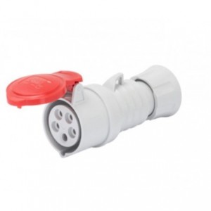 16A 3P+E 400V Connector IP44 6H