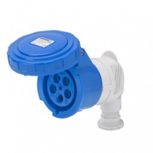 16A 2P+E 230V 90D Connector IP67 6H