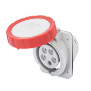 32A 2P+E 400V 10°FLUSH.S.O. HP IP67 9H