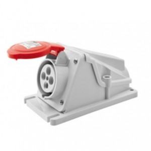 32A 3P+E 400V 90D Soc.outlet IP44 6H