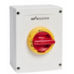 80 Amp 4P ABS Enclosed Isolator IP65