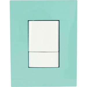 2 Lever 2 Way 16A Chorus Geo Caribbean Blue