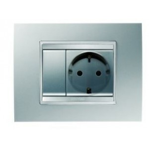 Schuko Sw Socket Outlet Kit Chorus One Titanium