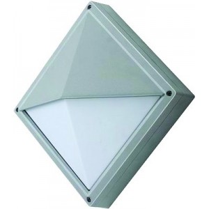 20W 95-240VAC LED BULKHEAD-DIAMOND-50% Covered