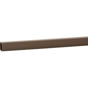 15X10MM Minitrunking With Adhesive Strip Brown 2M Length