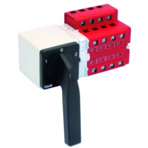 125A 4-POLE Changeover Switch C/W Black Operating Handle