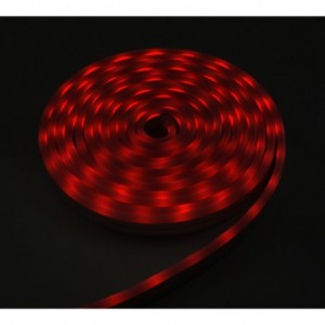 RED LED 8x16MM NEON FLEX 5M C/W 230VAC PSU