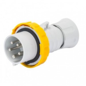 16A 2P+E 110V Plug IP67 4H