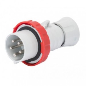 IP67 Plug 2P+E 32A 400V 9H Screwless