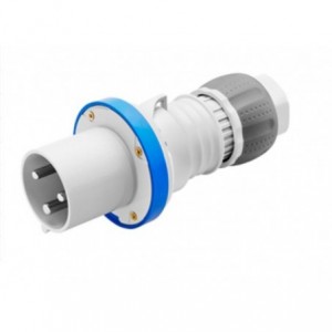 63A 2P+E 230V Plug HP IP44 6H