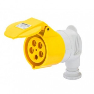16A 2P+N+E 110V 90D Connector IP44 4H