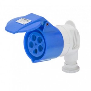 32A 2P+N+E 230V 90D Connector IP44 9H