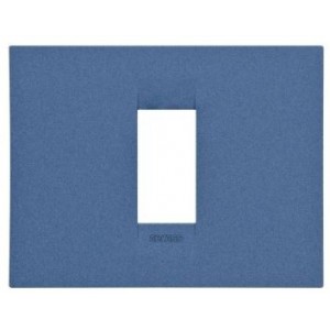 Geo Plate 3-GANG Sea Blue