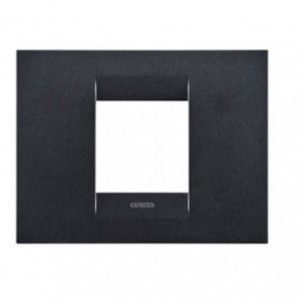 Geo Plate 2-GANG Slate