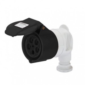 32A 3P+E 500V 90D Connector IP44 7H