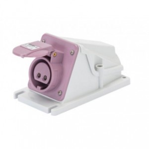 16A 3P 24V 90DEG Socket Outlet IP44