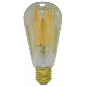 230VAC 2W ST64 Long LED Lamp Dimmable E27 2200K