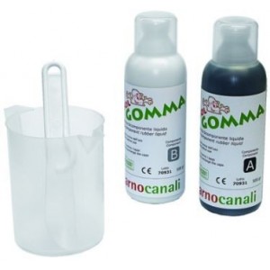 Liquid Rubber Compound Kit C/W Jug And Spatula