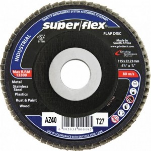 Flap DISC- Ø115MM- Hole 22MM-GRIT AZ40
