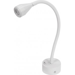 100-240VAC 1W Daylight LED Flex Light Fitting