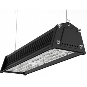 100-277VAC 100W LED Linear Highbay 60°X100° Beam 5500K