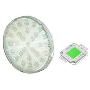 Green Spare LED Lamp 75MM Dia.