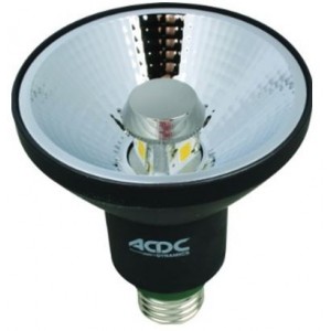 100-240VAC Cool White 10W LED Reflector Light E27 45DEG.