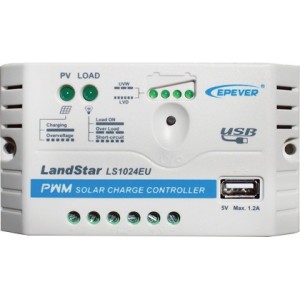 12/24V 10A Pwm Solar Charge Cont. C/W USB