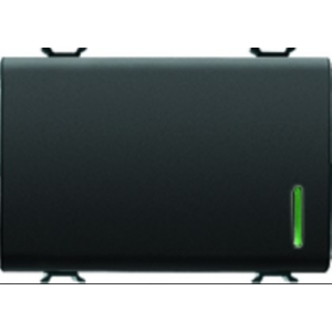 2-WAY SWITCH- 3M 1P 16AX Ill Loc Black