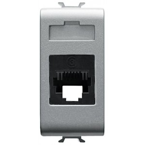Chorus 1M RJ11 Telephone Connection Titanium