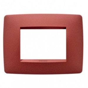 Chorus One 3-GANG Cover Plate Ruby