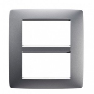 Chorus One 8-GANG Cover Plate Milk Titanium