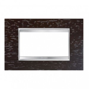 Chorus Lux 4-GANG Cover Plate Wenge