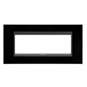 Lux Plate 6P Metal Black Monochrome